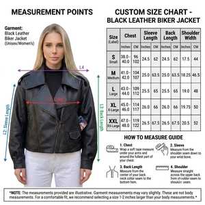 Wholesale Custom Logo <b>Women</b> Black Leather Jacket Streetwear Motorcycle Biker Outerwear OEM Y2K Moto <b>Coat</b> - Product Image 6