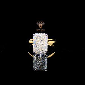Anillo de Diamante Moissanita de Corte Brillante Redondo de Alta Calidad, Anillo de Compromiso de Plata 925, Regalo de Joyería para Aniversario, Disponible para la Venta - Product Image 6