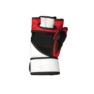Gants de MMA et Sanda en cuir personnalisés avec logo de marque, pour entraînement professionnel, antidérapants, imperméables, imprimés en sérigraphie - Product Image 3