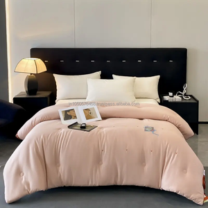 Draps plats en lin écologique de haute qualité Linge de lit de mariage en lin de coton Ensemble de literie pour textiles de maison ou hôtels - Product Image 2