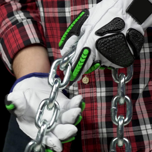 Nouveaux Gants de Travail Extérieurs 2026 Blancs et Verts Personnalisables avec Logo, Durables, Antidérapants, Protection Anti-Choc Toutes Saisons - Product Image 6