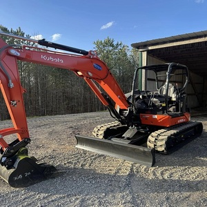 Well maintained Kubota U55-5 excavator for sale delivering excellent <b>stability</b> smooth operation and long lasting reliability - Product Image 2