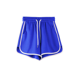 Shorts d'été pour femmes 100% coton de haute qualité, shorts de sport pour la course à pied et la remise en forme, pantalons amples à jambes larges pour femmes - Product Image 4