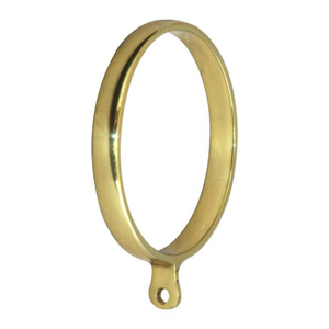 Premium Solid Brass <b>Curtain</b> Rings <b>With</b> Eyelets Heavy Duty Polished Gold Drapery Hanging Rings Wholesale Metal Luxury Window - Product Image 1