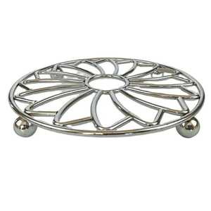 Posavasos de Metal con Diseño de Hoja de Monstera Negra, Resistente al Calor, para Ollas Calientes, Protector de Mesa - Product Image 5