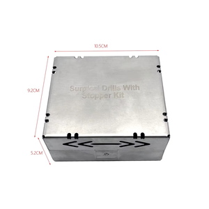 Kit de forets dentaires avec 21 unités, système de forets pour implants avec embouts, outils chirurgicaux dentaires noirs, outils de placement d'implants - Product Image 3