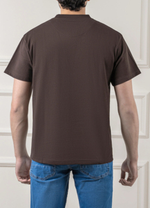 Camiseta de Alta Calidad para Hombre, con Logotipo Impreso Personalizado, 210g, 100% Algodón, Ecológica, Estilo Hip Hop, Corte Holgado, Acabado Lavado - Product Image 5