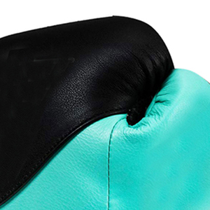 Guantes de boxeo de cuero vacuno con cierre de velcro para entrenamiento, personalizados, que absorben la humedad, de alta calidad, los más vendidos. - Product Image 3