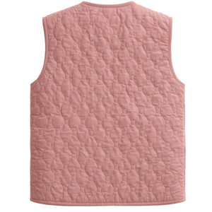 Chaleco Acolchado sin Mangas para Mujer, Ligero, con Botones Frontales y Bolsillos, Diseño Casual para Primavera/Verano - Product Image 2