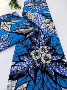 Wholesale Custom Printed 6 Yards African Wax Fabric Fast Delivery Cotton Material for Clothing and Tailoring Congo - Product Image 4