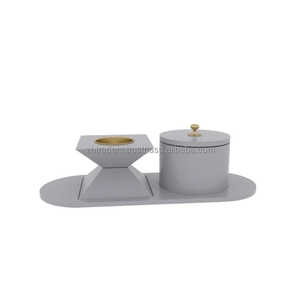 Ensemble de brûleur d'encens en bois de santal de luxe avec bouchon à l'anis étoilé, encens indien artisanal écologique pour les célébrations religieuses - Product Image 1