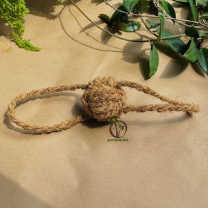 Jouet à mâcher pour animaux de compagnie en fibre de coco écologique taille L - Design naturel, jouet à mâcher et à jouer pour chiens et petits animaux - Product Image 4