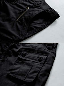 กางเกงคาร์โก้ผู้ชาย OEM ดีไซน์ทันสมัย คุณภาพสูง ราคาถูก ขายดีที่สุด รับสกรีนโลโก้ - Product Image 2