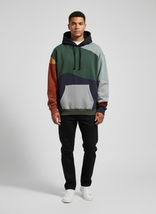 Nouveaux sweats à capuche d'hiver en molleton 100 % coton personnalisés OEM pour hommes - Design et poche personnalisés écologiques - Product Image 3