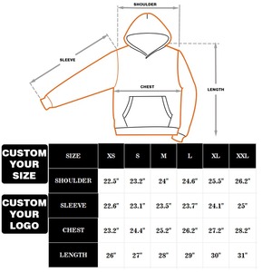 เสื้อฮู้ดซิปโอเวอร์ไซส์ ผ้าฝ้าย 100% ยูนิเซ็กส์ ไซส์พลัส ผ้าฟลีซ เป็นมิตรกับสิ่งแวดล้อม ระบายอากาศได้ดี พิมพ์ลายดิจิทัล มีกระเป๋า เหมาะสำหรับฤดูหนาว - Product Image 4