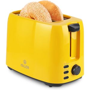 2-Slice Double Side Baking <b>Toaster</b> with 1.3-Inch Wide Slot 7 Shade Settings Removable Crumb Tray and Defrost Bagel Friendly - Product Image 1