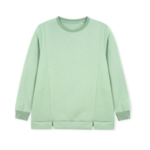 Sweat-shirts de sport pour femmes, nouvelle conception, tissu extensible, anti-transpiration, manches longues. - Product Image 1