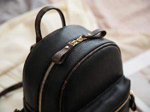 Premium Genuine Leather <b>Mini</b> <b>Backpack</b> Purse Small Real Leather Daypack Custom Logo <b>Women</b> Luxury Rucksack LMBP-0009 - Product Image 5