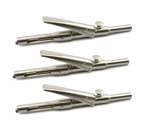Jeringa Dental Manual de Acero Inoxidable Reutilizable, Certificada CE Clase I, Color Plateado, Instrumentos Quirúrgicos Dentales - Product Image 1