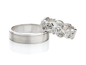 Elegant Classic 925 <b>Silver</b> Moissanite Luxury Wedding Band Comfort Fit Minimalist Engagement <b>Ring</b> for Women & <b>Men</b> Party - Product Image 3