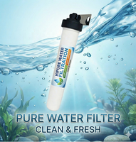 Système de filtration d'eau pour machine à glaçons EVP, cartouche filtrante à un seul étage à changement rapide, équipement de purification, raccord NPTF 3/8 pouces