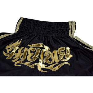 Guantes de Boxeo Negros para Muay Thai, de Secado Rápido, Transpirables, de Poliéster, para Todas las Estaciones, Equipo de Entrenamiento - Product Image 4