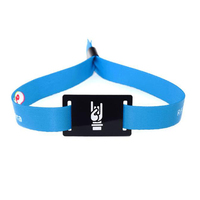 Prix d'usine 213 215 216 Bracelet RFID tissé pour événements, concerts, festivals et cartes d'accès pour enfants