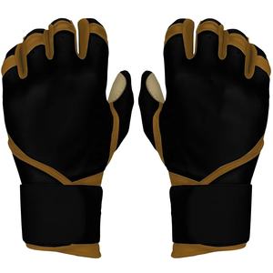 Gants de frappe de baseball offrant une protection rembourrée, un design respirant et une fermeture sécurisée au poignet, pour les frappeurs de tous niveaux et en promotion. - Product Image 1