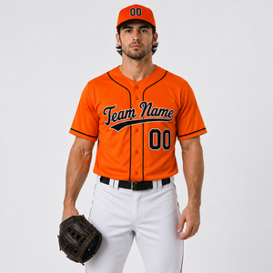 comfortable baseball top featuring quality fabric for sports <b>clubs</b> and organized baseball games with active comfort for players - Product Image 4