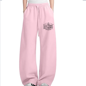 <b>Women</b> Casual Winter Fleece Jogger Pants Oversized Loose Fit Cozy Comfortable Fashion Bottom Wear For Daily Use - Product Image 1