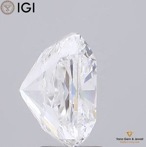 เพชรทรงคุชชั่น 5.00 กะรัต CVD เพาะเลี้ยงในห้องปฏิบัติการ ความสะอาดระดับ VVS2 สี E พร้อมใบรับรอง IGI สำหรับแหวนดีไซน์ทันสมัย - Product Image 3