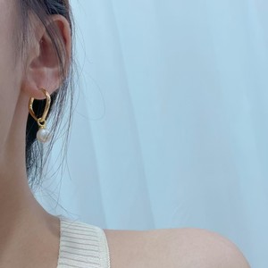 Pendientes de Perlas de Agua Dulce de Alta Gama, Geométricos, con Temperamento Natural y Exquisito de Zhuji, Multiusos - Product Image 4