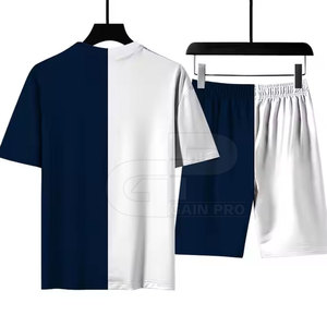 Ensemble de shorts pour hommes Daily Active, confortable, léger, coupe flexible, adapté pour la salle de sport, la course à pied, l'entraînement, l'été ou les sorties décontractées - Product Image 6