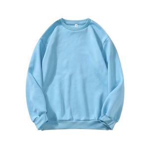 Meilleure vente hommes 100% coton 2400gsm col rond sweat solide motif uni teint pour l'automne du Bangladesh - Product Image 5