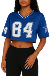 Jersey de Fútbol Americano Unisex de Talla Grande Ultraligero, Estilo Holgado Personalizado, Ropa Urbana Blanca de Gran Tamaño, Ropa Deportiva Universitaria - Product Image 5