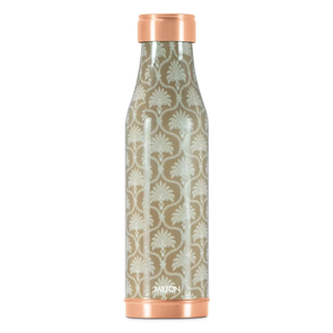 Copper Antique Eco-Friendly Direct Drinking Water <b>Bottle</b> with Lid for Party Use - Product Image 3