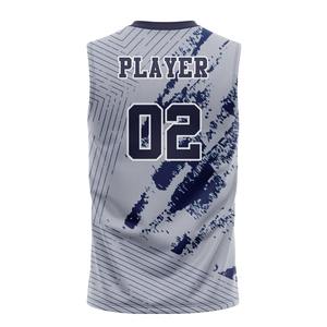 Maillot de football 7v7 pour adultes, respirant, séchage rapide, anti-bactérien, imprimé par transfert thermique, tissu compressif, OEM - Product Image 5