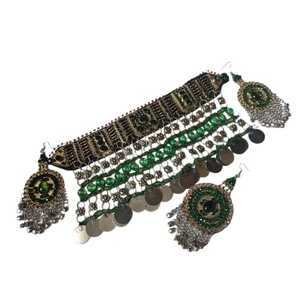 Conjunto de Joyería Afgana Hecha a Mano para Bodas y Fiestas, Proveedor Directo de Fábrica, Conjuntos de Joyería para Mujer en Estilo Afgano Vintage - Product Image 1