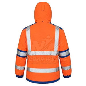 <b>Utility</b> <b>Men</b> Working <b>Jackets</b> Heavy Duty Industrial Workwear With Practical Storage For Construction Teams - Product Image 4
