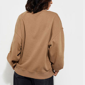 Sudadera de Mujer de Alta Calidad, 100% Algodón, Cuello Redondo, Forro Polar, Diseño Transpirable con Forro Frontal, Cómoda para Invierno - Product Image 2