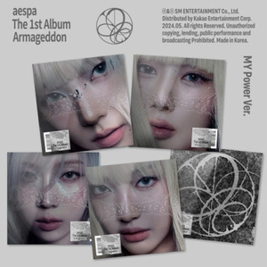 aespa ARMAGEDDON (My <b>Power</b> ver.) K-Pop Electronic <b>Book</b> (CD) Paper Plastic Material Korean Language All Ages Model BW-155 - Product Image 1