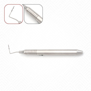 เครื่องมือวัดร่องฟัน CP-10 แบบมีสีระบุ ปลายเดี่ยว ทำจากสแตนเลส ขนาด 1-2-3-5-7-8-9-10 มม. สำหรับการประเมินร่องฟัน - Product Image 2