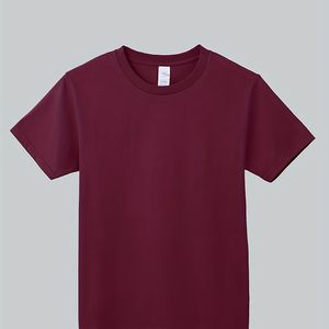 Casual Boxy t Shirts Oversize Cotton <b>Ring</b> Spun 220 Gsm <b>Blank</b> Drop Sleeve T-shirts for Men and Women - Product Image 2