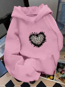 Sudadera con capucha extragrande para mujer, estilo streetwear, personalizada, vintage, lavada, con cremallera y efecto desgastado. - Product Image 5