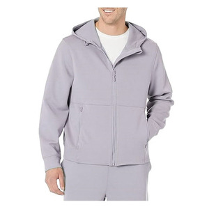 Men Solid Knitted Eco-Friendly Breathable Winter Pullover Hoodie Long Sleeve <b>Design</b> Custom Logo Printing OEM Service Pocket - Product Image 5