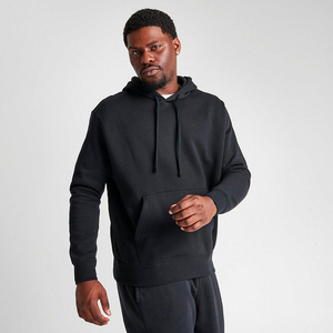 Conjunto Deportivo Premium para Hombre, Sudadera con Capucha Negra y Pantalones Jogger, Elegante y Cómodo, 100% Algodón Felpa, Ropa Deportiva Casual, Estilo Urbano - Product Image 4