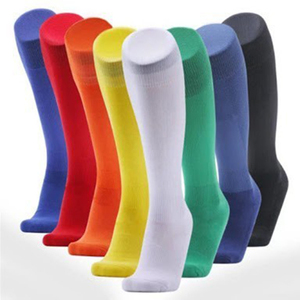 Manufacturer Custom <b>Men</b> Organic Cotton Woven Colorful Athletic Arch Support Soccer Crew <b>Socks</b> With Casual Wear Multiple Colors - Product Image 1