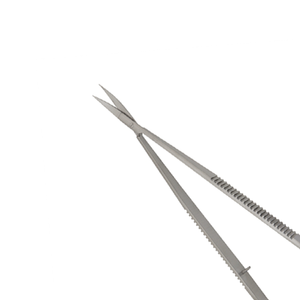 Microtijeras Castroviejo de 18 cm, Curvas, de Acero Inoxidable, Instrumento Quirúrgico de Precisión para Odontología, Oftalmología y Microcirugía - Product Image 6