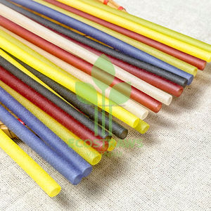 Pajitas comestibles ecológicas de Vietnam Embalaje personalizado Buen precio Suministro a granel Muestra gratis - Product Image 6