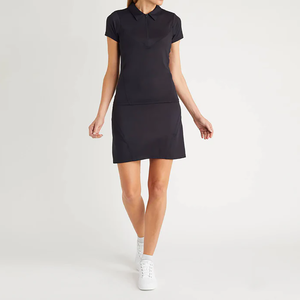 Camiseta Polo de Golf Personalizada al por Mayor para Mujer, Manga Corta, Cuello con Cierre, Cuello Camisero, Poliéster y Elastano - Product Image 1